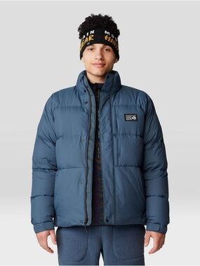 Mountain Hardwear Navadan Down Blue Men's Puffer Jacket (S)